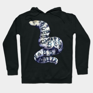 Cozy Snowflake Moray Eel Hoodie